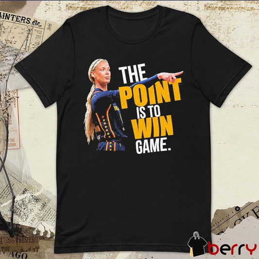 2026 Sophie Cunningham Indiana Fever WNBA The Pointing Is To Win Game Meme t-shirt Unisex T-shirt, Sweatshirt, Hoodie, Long Sleeve Tee - T-Shirt, Sweatshirt, Hoodie