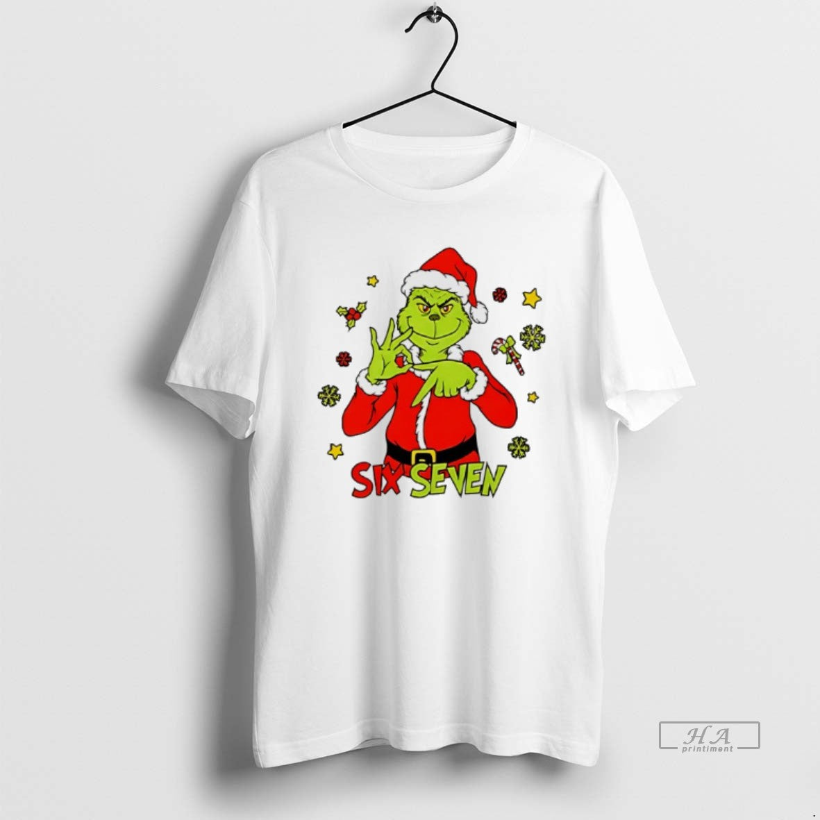 Official 6 7 Six Seven Meme Grinch T-Shirts, Hoodie, Sweatshirt - T-Shirt, Sweatshirt, Hoodie