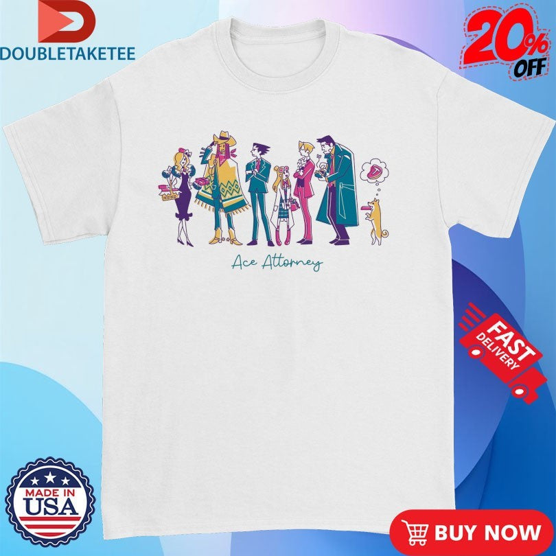Ace Attorney Lawful Lunch Break Shirts Unisex T-shirt, Sweatshirt, Hoodie, Long Sleeve Tee - T-Shirt, Sweatshirt, Hoodie