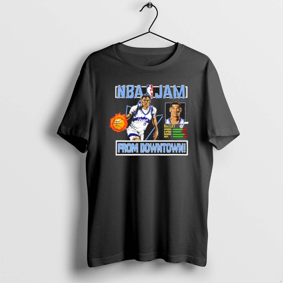 Official Ace Bailey Downtown Utah Jazz Basketball Nba Jam T-Shirts, Hoodie, Sweatshirt - T-Shirt, Sweatshirt, Hoodie