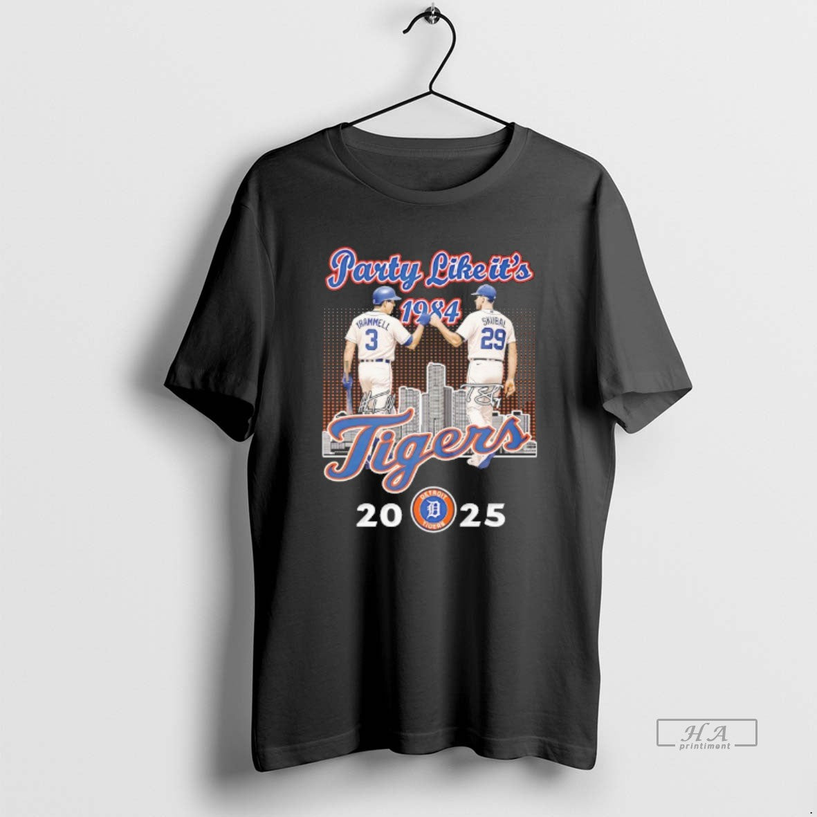 Official Alan Trammell Tarik Skubal Detroit Tigers 2025 Party Like 1984 Fist Bump T-Shirts, Hoodie, Sweatshirt - T-Shirt, Sweatshirt, Hoodie