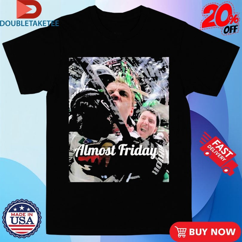 Almost Friday Hockey Hit Shirts Unisex T-shirt, Sweatshirt, Hoodie, Long Sleeve Tee - T-Shirt, Sweatshirt, Hoodie