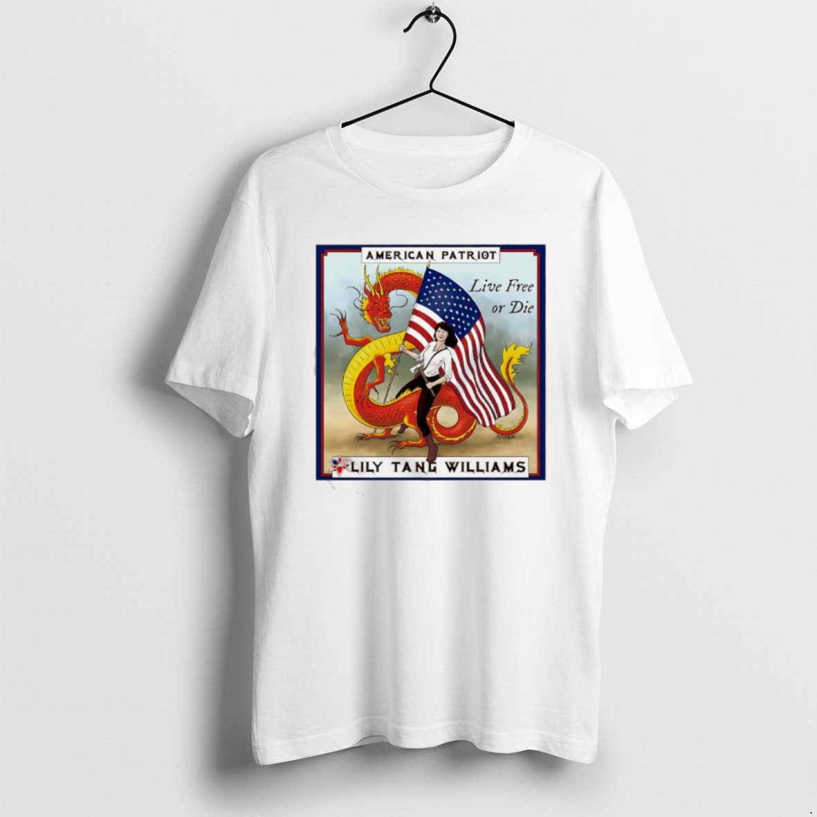 Official American Patriot Lily Tang Williams Live Free Die T-Shirts, Hoodie, Sweatshirt - T-Shirt, Sweatshirt, Hoodie