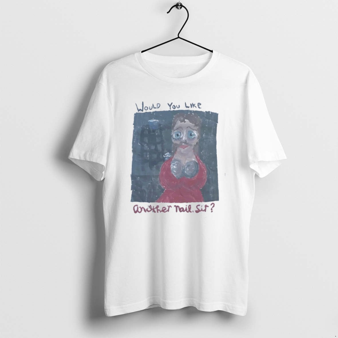 Official Oil Painting Busty Woman Would You Like Another Tail Sit T-Shirts, Hoodie, Sweatshirt - T-Shirt, Sweatshirt, Hoodie