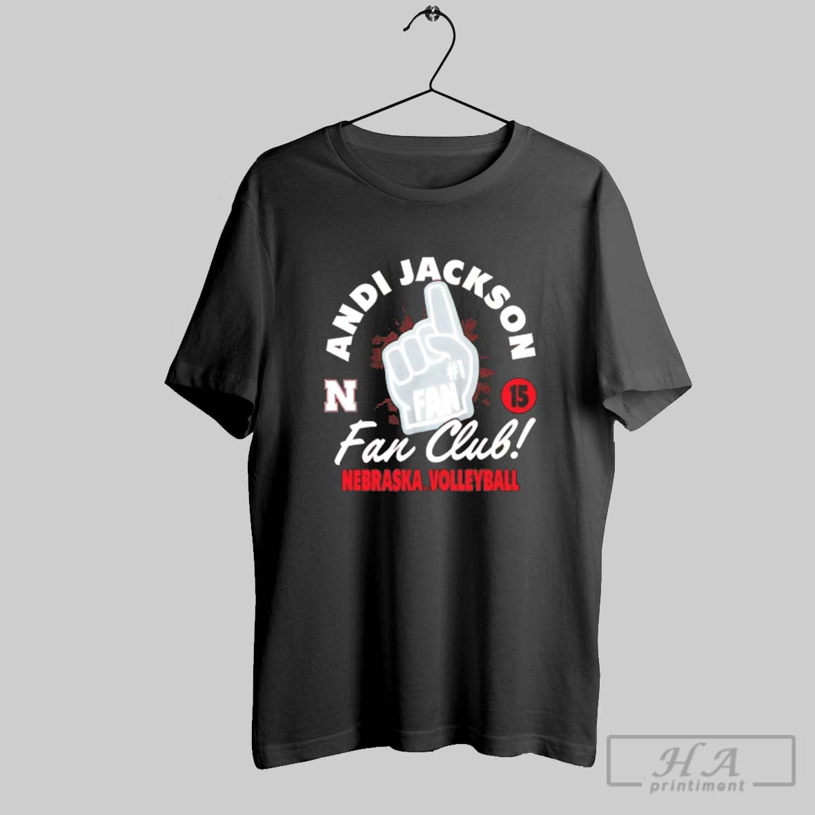 Official Andi Jackson Fan Club Nebraska Huskies T-Shirts, Hoodie, Sweatshirt - T-Shirt, Sweatshirt, Hoodie