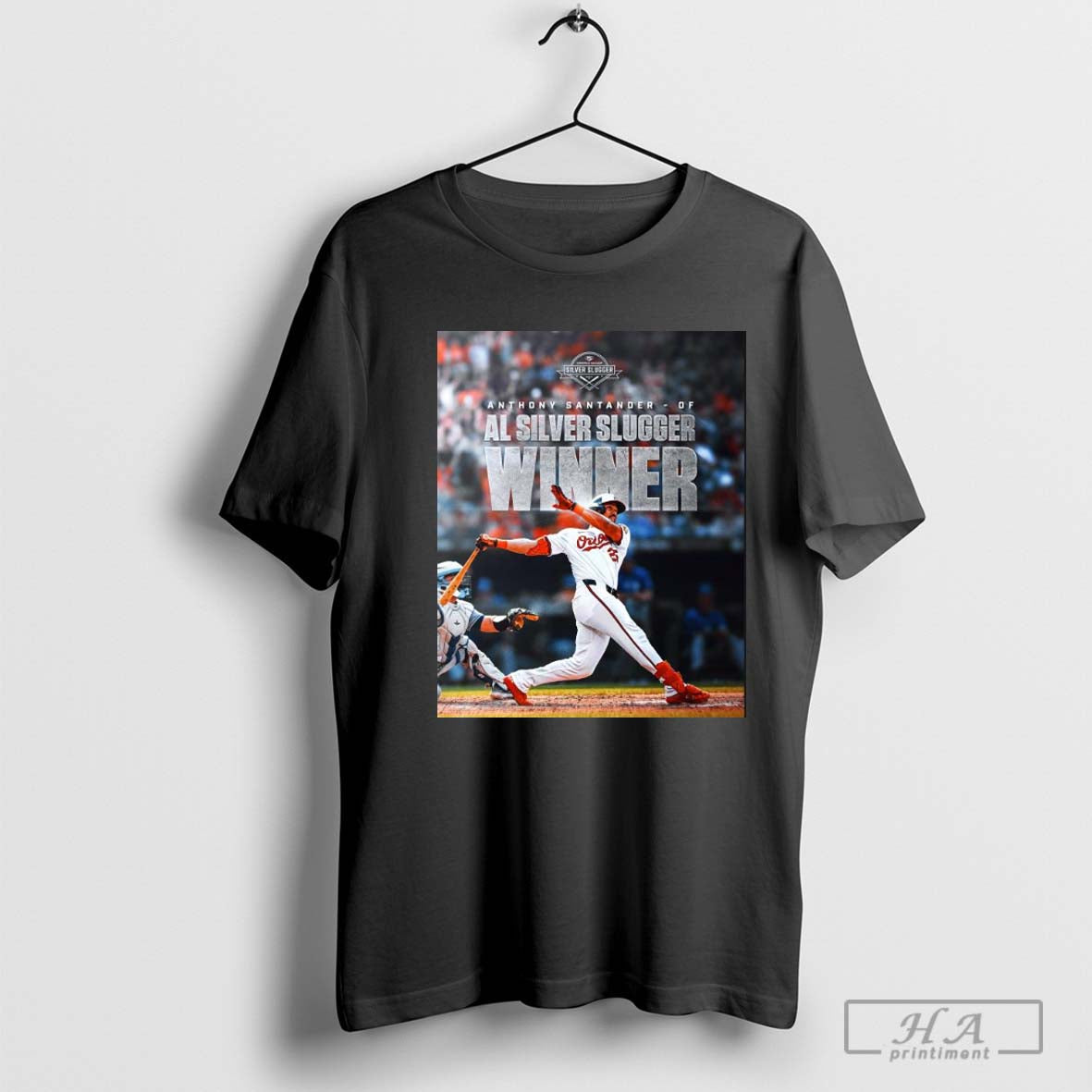 Official Anthony Santander Baltimore Orioles Mlb 2024 Al Silver Slugger Award Winner T-Shirts, Hoodie, Sweatshirt - T-Shirt, Sweatshirt, Hoodie