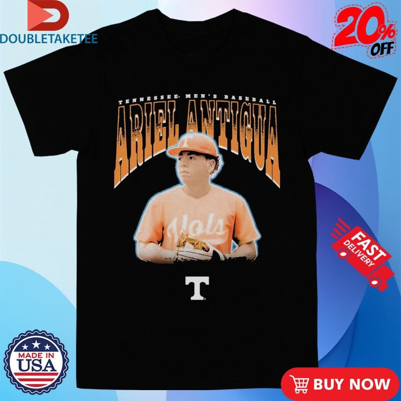 Ariel Antigua Tennessee Volunteers Mens Baseball Player Shirts Unisex T-shirt, Sweatshirt, Hoodie, Long Sleeve Tee - T-Shirt, Sweatshirt, Hoodie