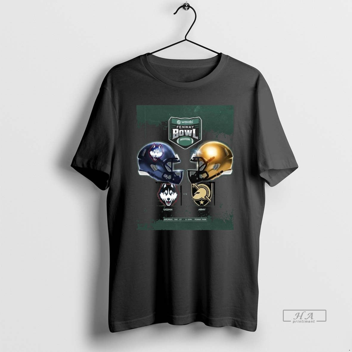 Official Army Black Knights Vs Uconn Huskies Matchup December 27 2025 Wasabi Fenway Bowl T-Shirts, Hoodie, Sweatshirt - T-Shirt, Sweatshirt, Hoodie