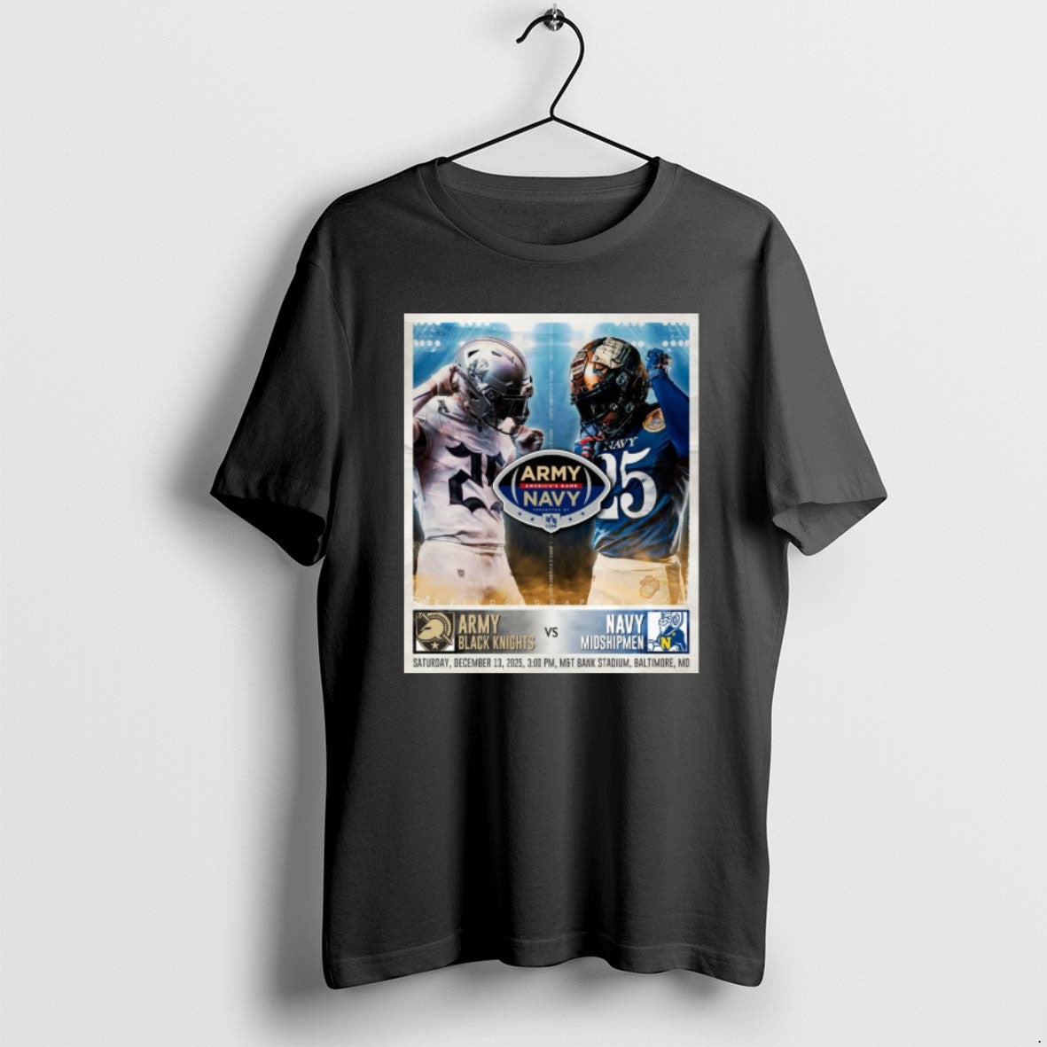 Official Army Navy Game Americas Game December 13 2025 Mt Bank Stadium Baltimore T-Shirts, Hoodie, Sweatshirt - T-Shirt, Sweatshirt, Hoodie