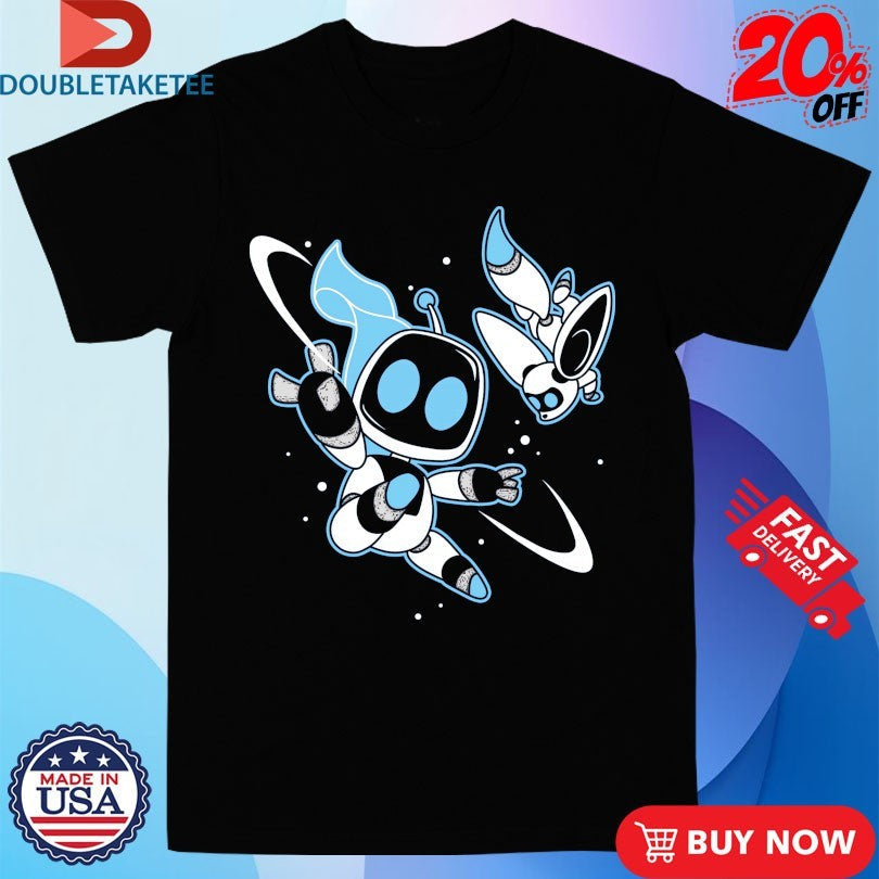 Astro Bot Bots In Space Shirts Unisex T-shirt, Sweatshirt, Hoodie, Long Sleeve Tee - T-Shirt, Sweatshirt, Hoodie