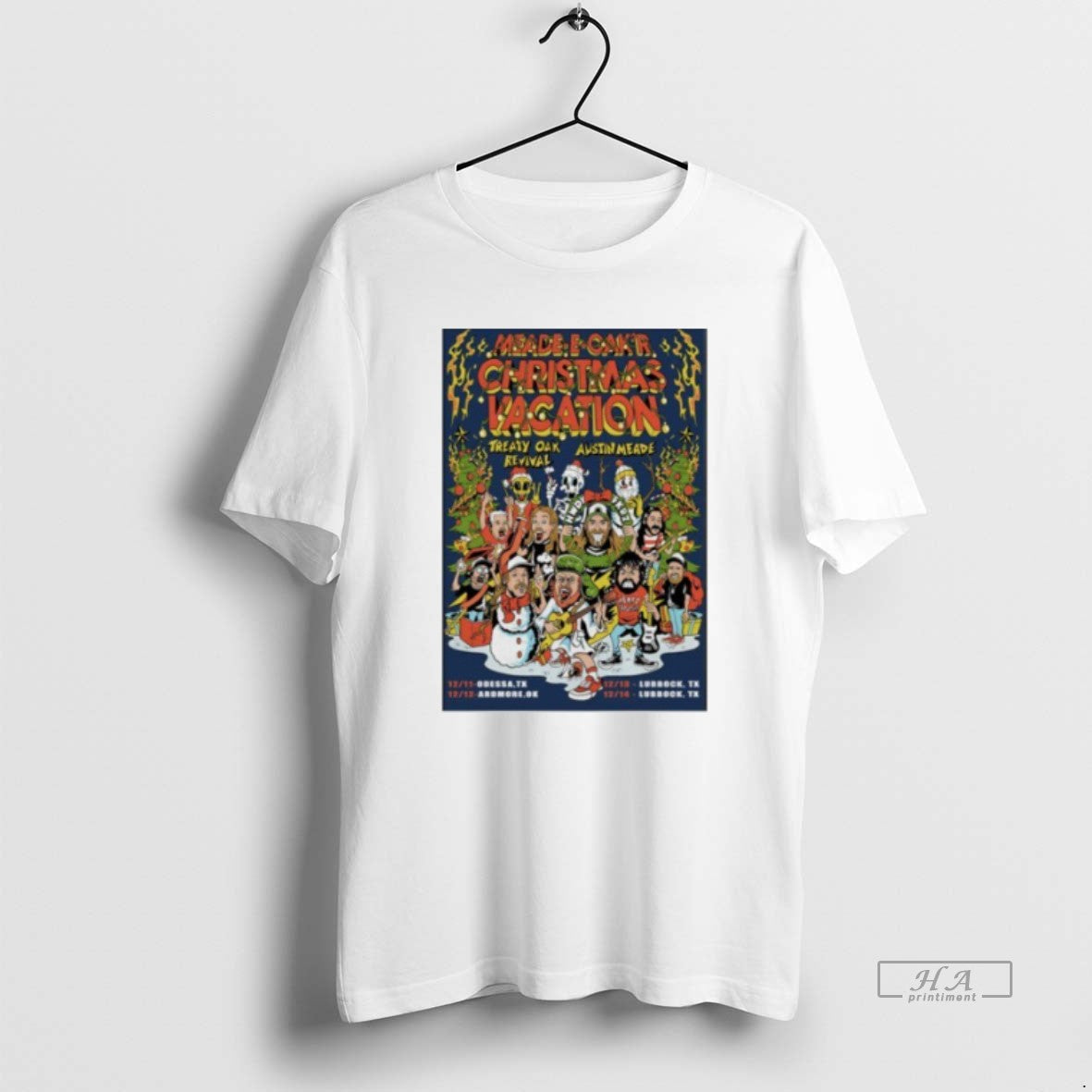 Official Austin Meade Treaty Oak Revival Dec 12 2025 Ardmore Ok T-Shirts, Hoodie, Sweatshirt - T-Shirt, Sweatshirt, Hoodie