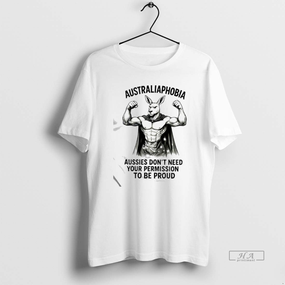 Official Australiaphobia Aussies Dont Need Your Permission Be Proud Kangaroo Australian Flag T-Shirts, Hoodie, Sweatshirt - T-Shirt, Sweatshirt, Hoodie