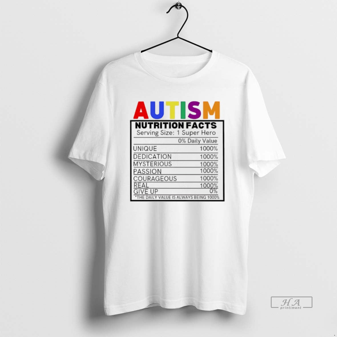 Official Autism Nutrition Facts T-Shirts, Hoodie, Sweatshirt - T-Shirt, Sweatshirt, Hoodie
