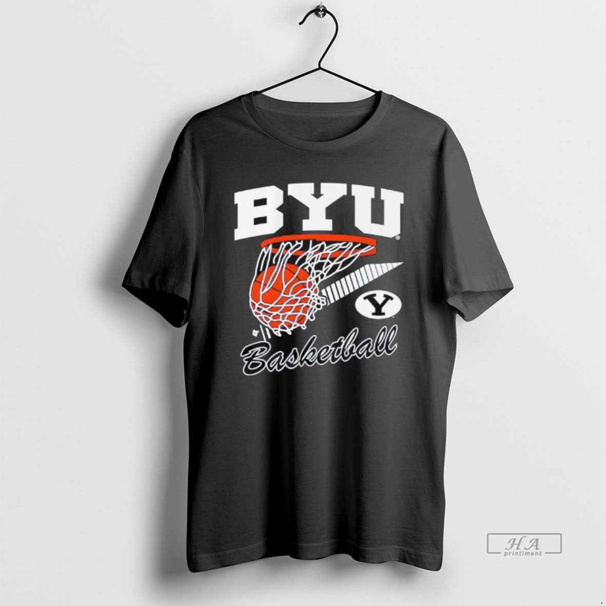 Official Byu Basketball Retro Swish Logo T-Shirts, Hoodie, Sweatshirt - T-Shirt, Sweatshirt, Hoodie