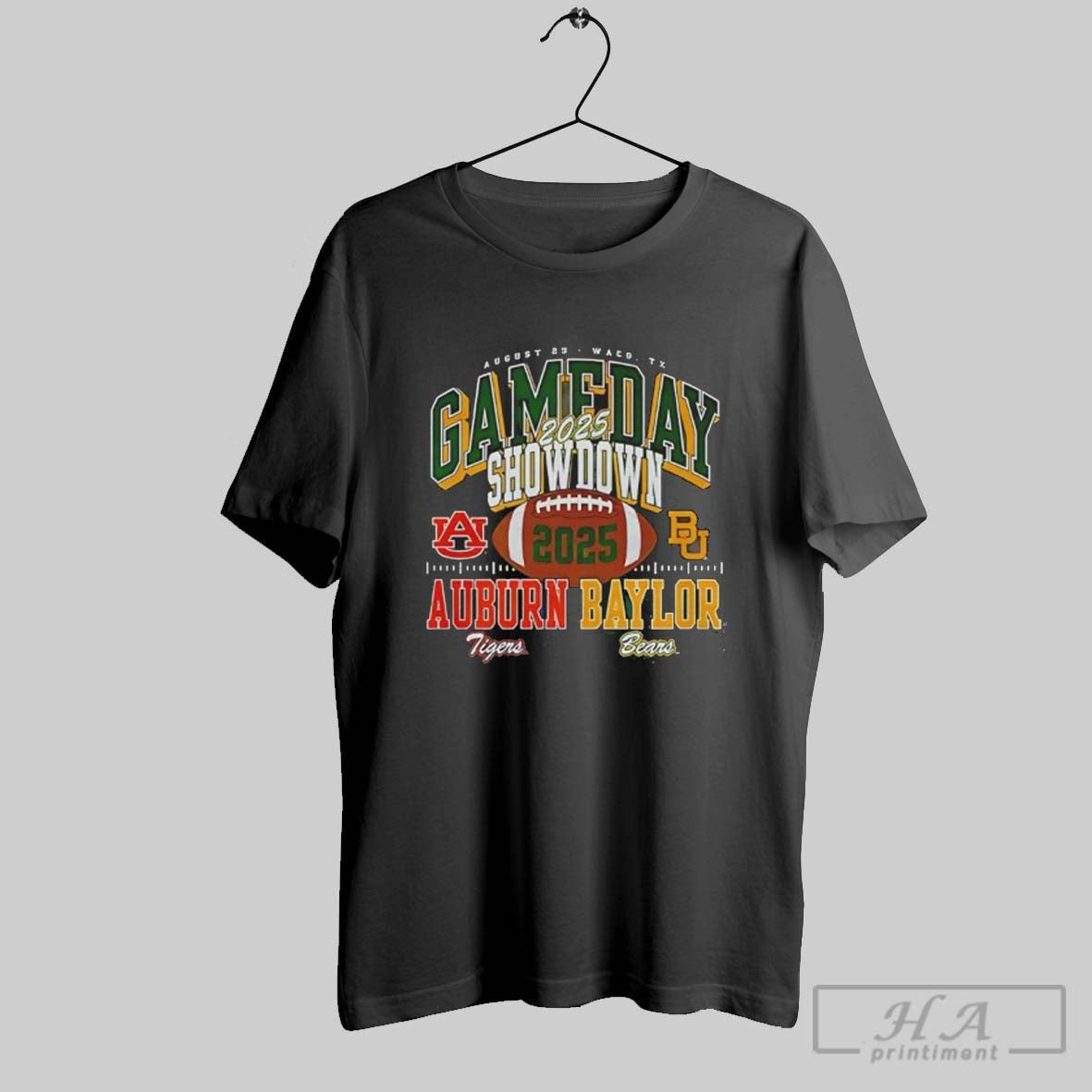 Official Baylor Bears Vs Auburn Tigers 2025 Gameday Showdown Football T-Shirts, Hoodie, Sweatshirt - T-Shirt, Sweatshirt, Hoodie
