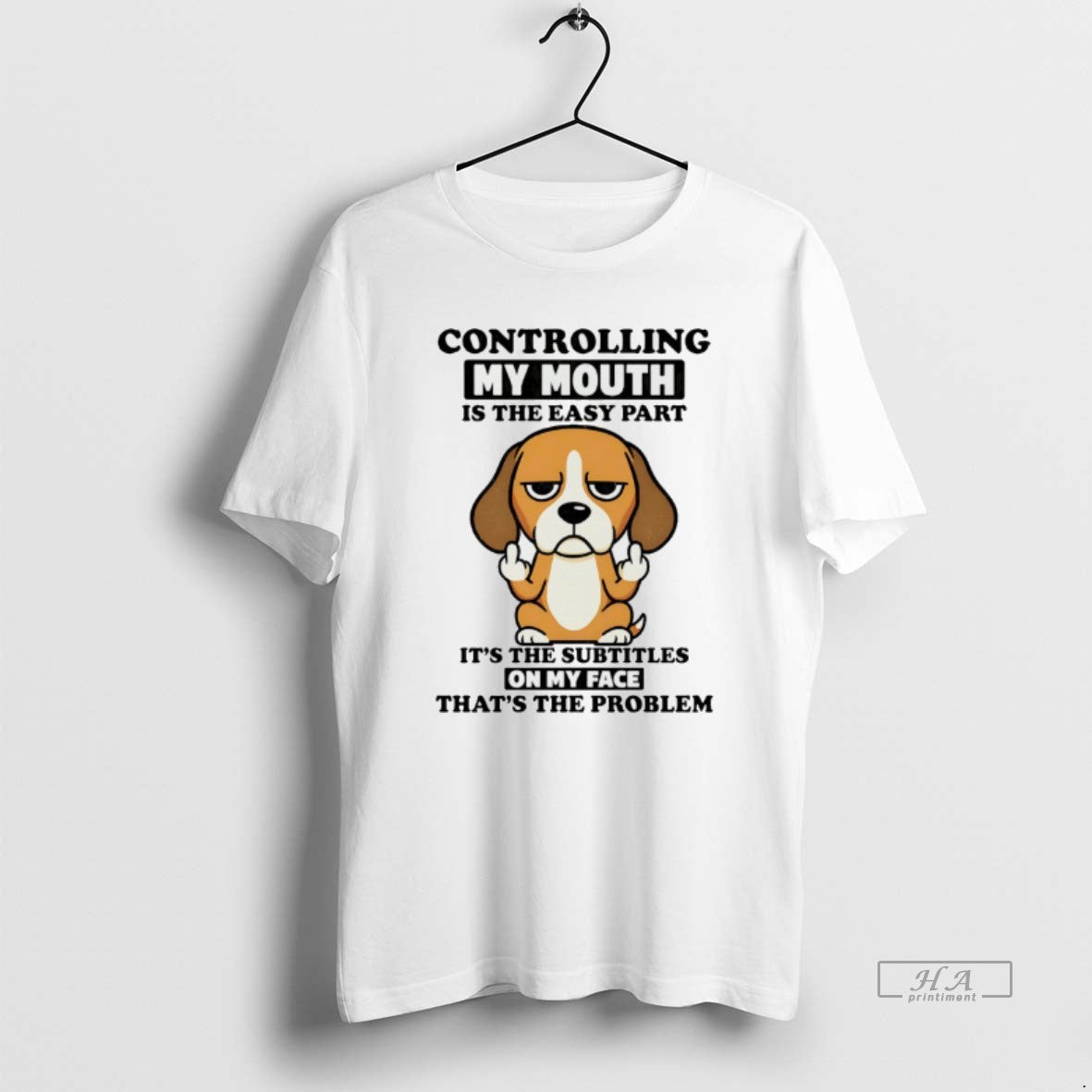 Official Beagle Controlling My Mouth Is Easy Part T-Shirts, Hoodie, Sweatshirt - T-Shirt, Sweatshirt, Hoodie