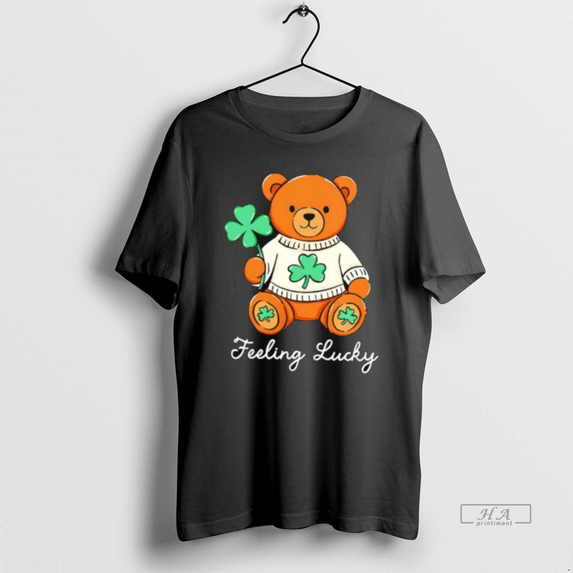 Official Bear Feeling Lucky T-Shirts, Hoodie, Sweatshirt - T-Shirt, Sweatshirt, Hoodie