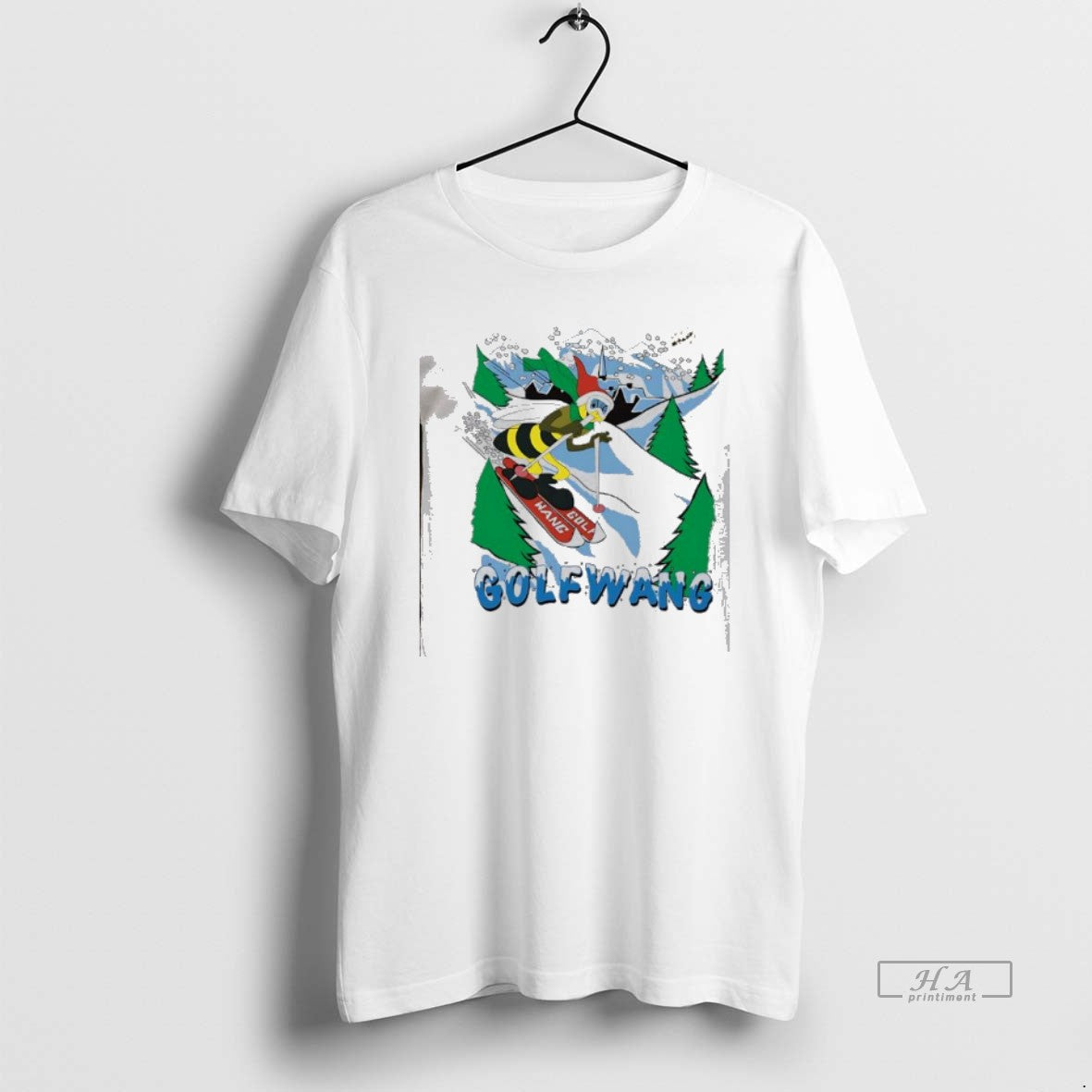 Official Bee Is Skiing Golfwang Funny Cute T-Shirts, Hoodie, Sweatshirt - T-Shirt, Sweatshirt, Hoodie