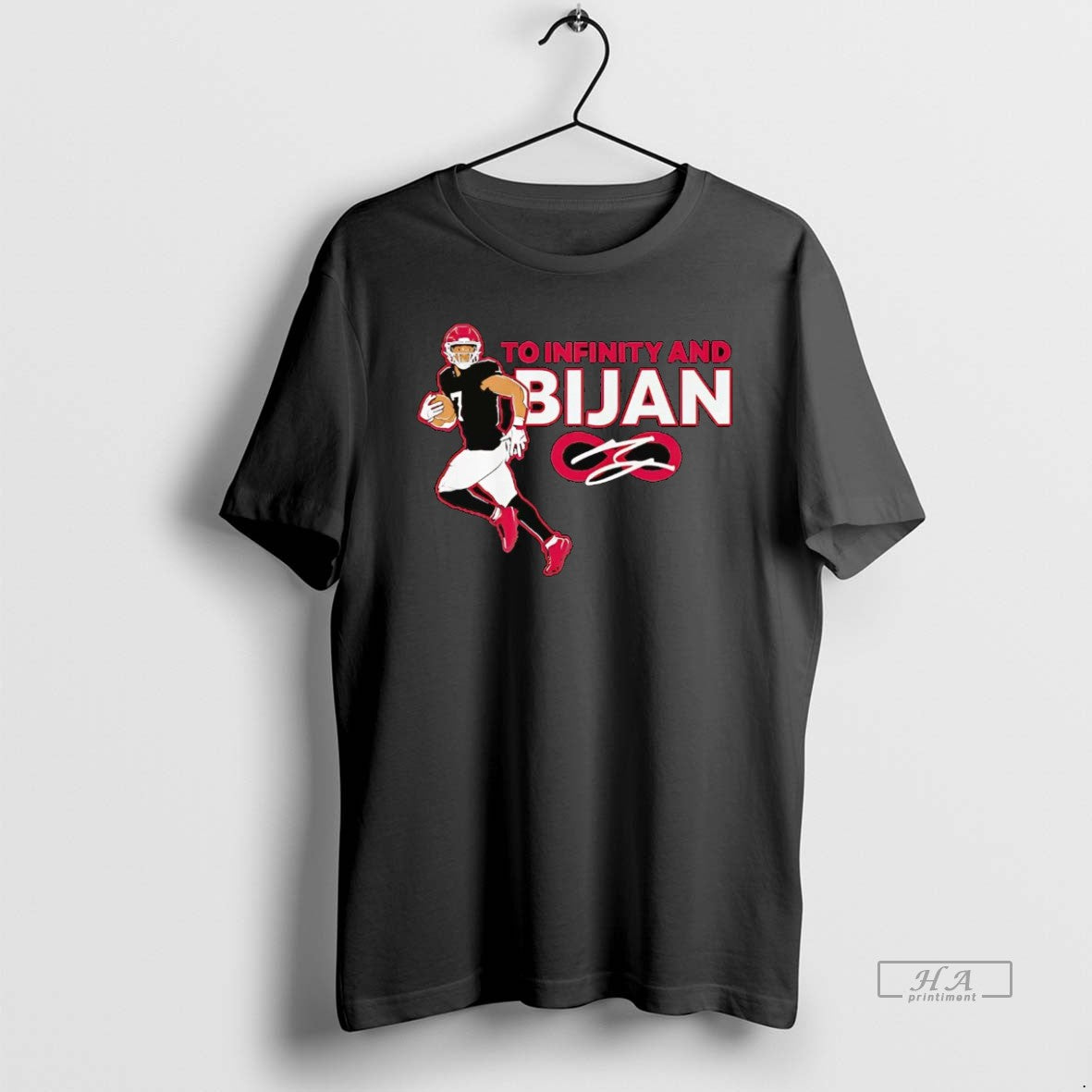Official Bijan Robinson Infinity Bijan Signature T-Shirts, Hoodie, Sweatshirt - T-Shirt, Sweatshirt, Hoodie