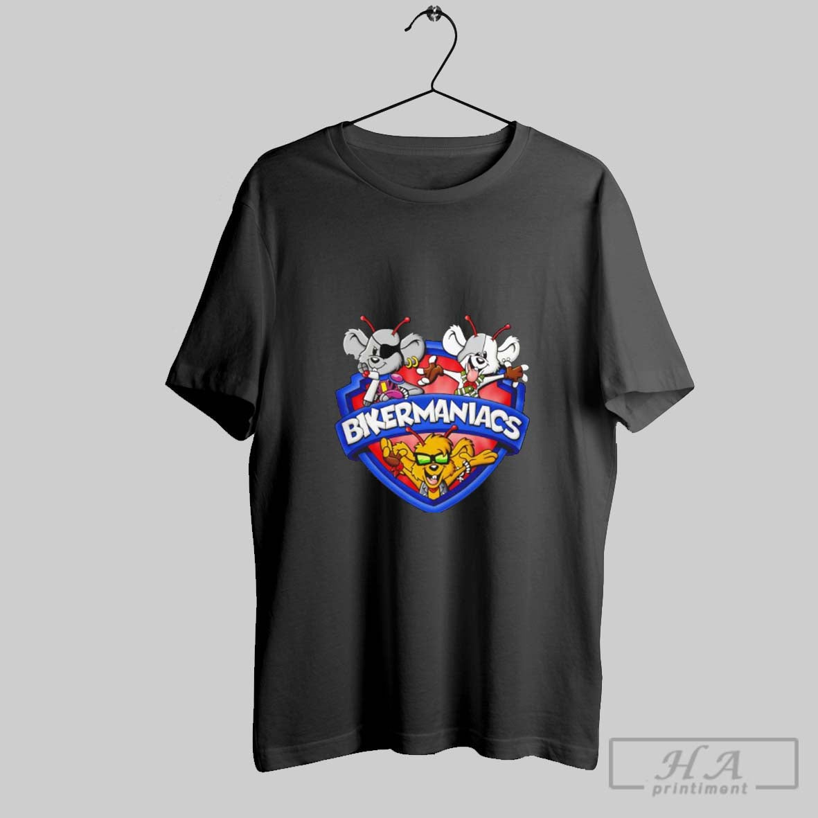 Official Bikermaniacs Cartoon Logo T-Shirts, Hoodie, Sweatshirt - T-Shirt, Sweatshirt, Hoodie