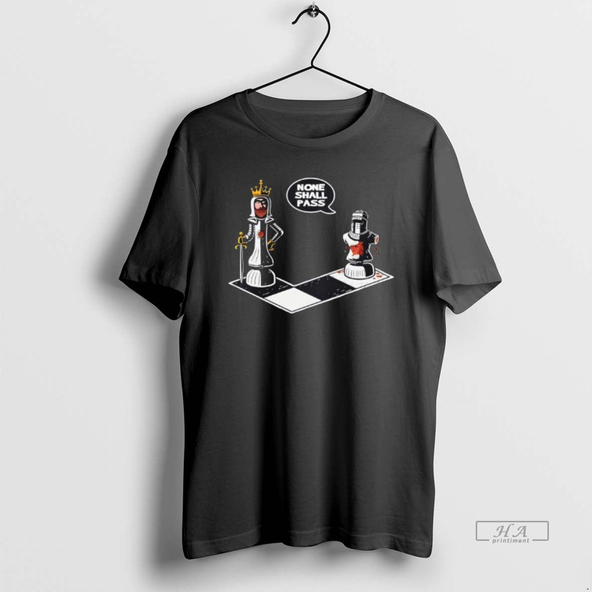 Official Black Knight Check None Shall Pass T-Shirts, Hoodie, Sweatshirt - T-Shirt, Sweatshirt, Hoodie