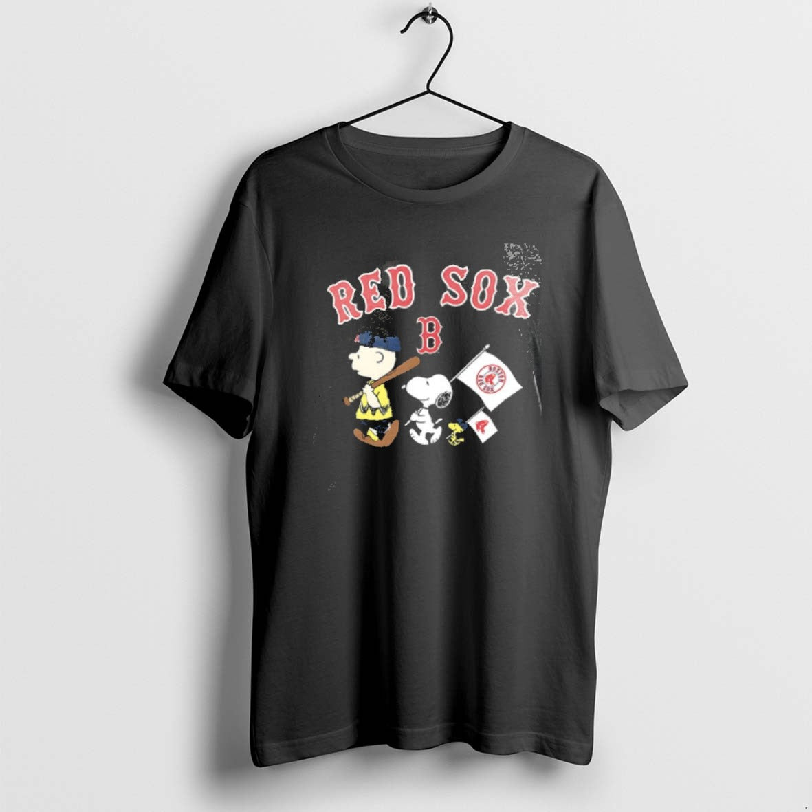 Official Boston Red Sox X Peanuts Flag 2 Sided T-Shirts, Hoodie, Sweatshirt - T-Shirt, Sweatshirt, Hoodie