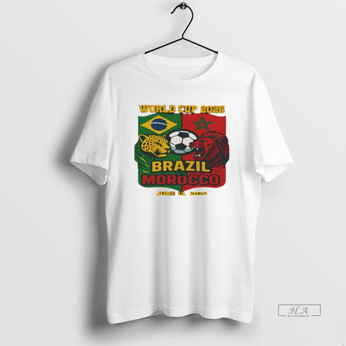 Official Brazil Vs Morocco World Cup 2026 T-Shirts, Hoodie, Sweatshirt - T-Shirt, Sweatshirt, Hoodie