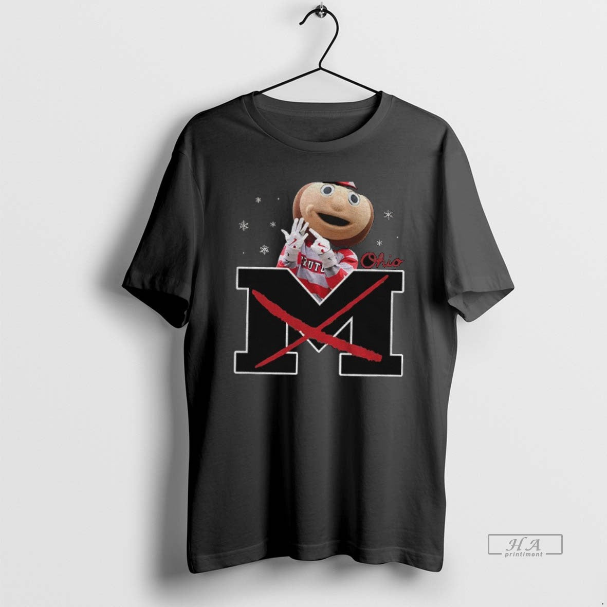 Official Brutus Buckeye Ohio State Snow Vs Michigan Wolverines Football Erase M T-Shirts, Hoodie, Sweatshirt - T-Shirt, Sweatshirt, Hoodie
