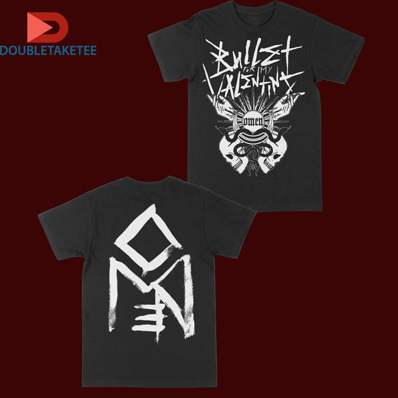Bullet For My Valentine Omen Skull T-shirts Unisex T-shirt, Sweatshirt, Hoodie, Long Sleeve Tee - T-Shirt, Sweatshirt, Hoodie