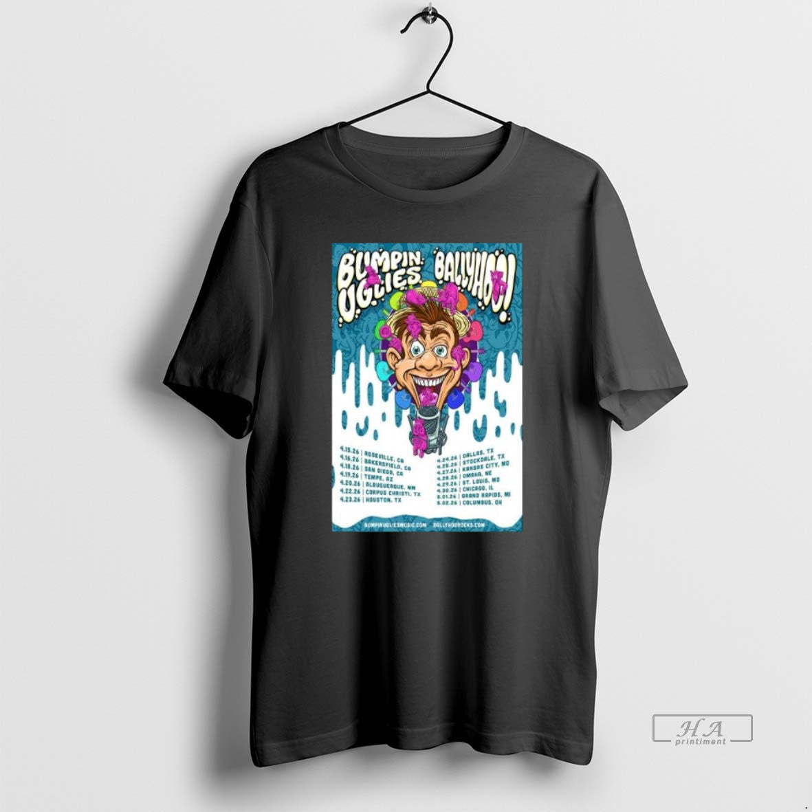 Official Bumpin Uglies Ballyhoo Usa Tour 2026 T-Shirts, Hoodie, Sweatshirt - T-Shirt, Sweatshirt, Hoodie