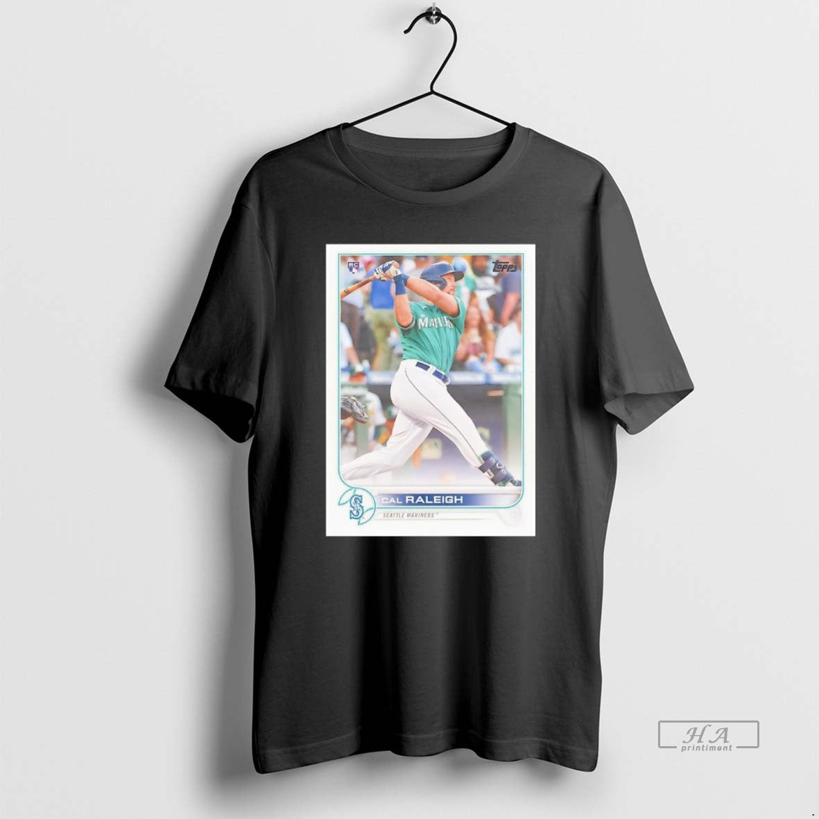 Official Cal Raleigh Trading Card Player Seattle Mariners T-Shirts, Hoodie, Sweatshirt - T-Shirt, Sweatshirt, Hoodie