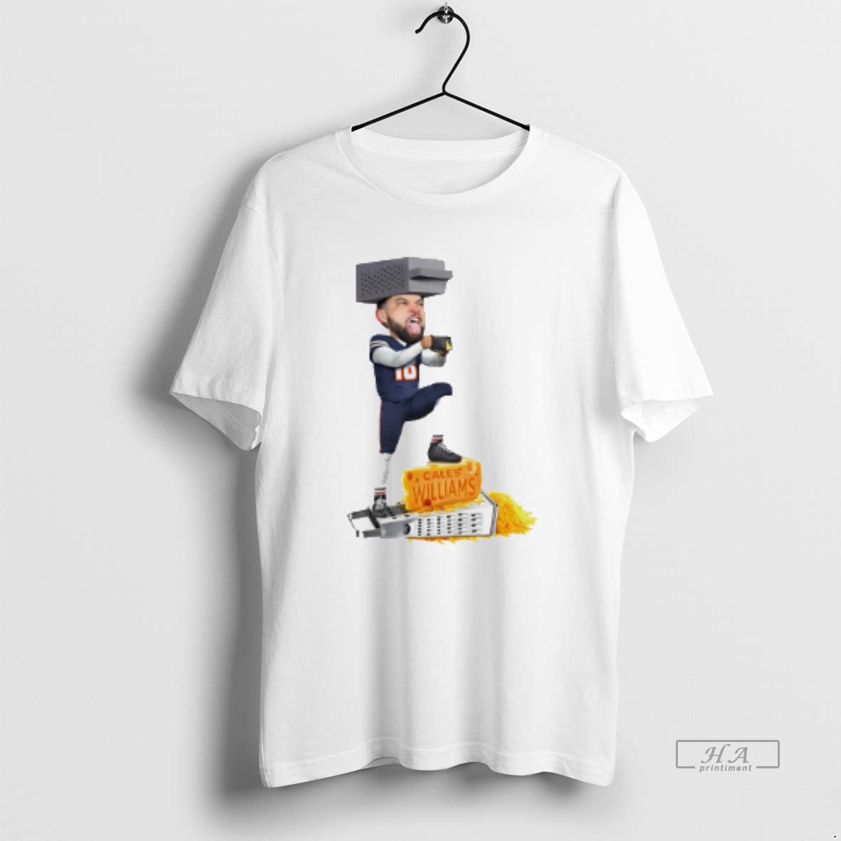 Official Caleb Williams Cheese Grater Caricature T-Shirts, Hoodie, Sweatshirt - T-Shirt, Sweatshirt, Hoodie