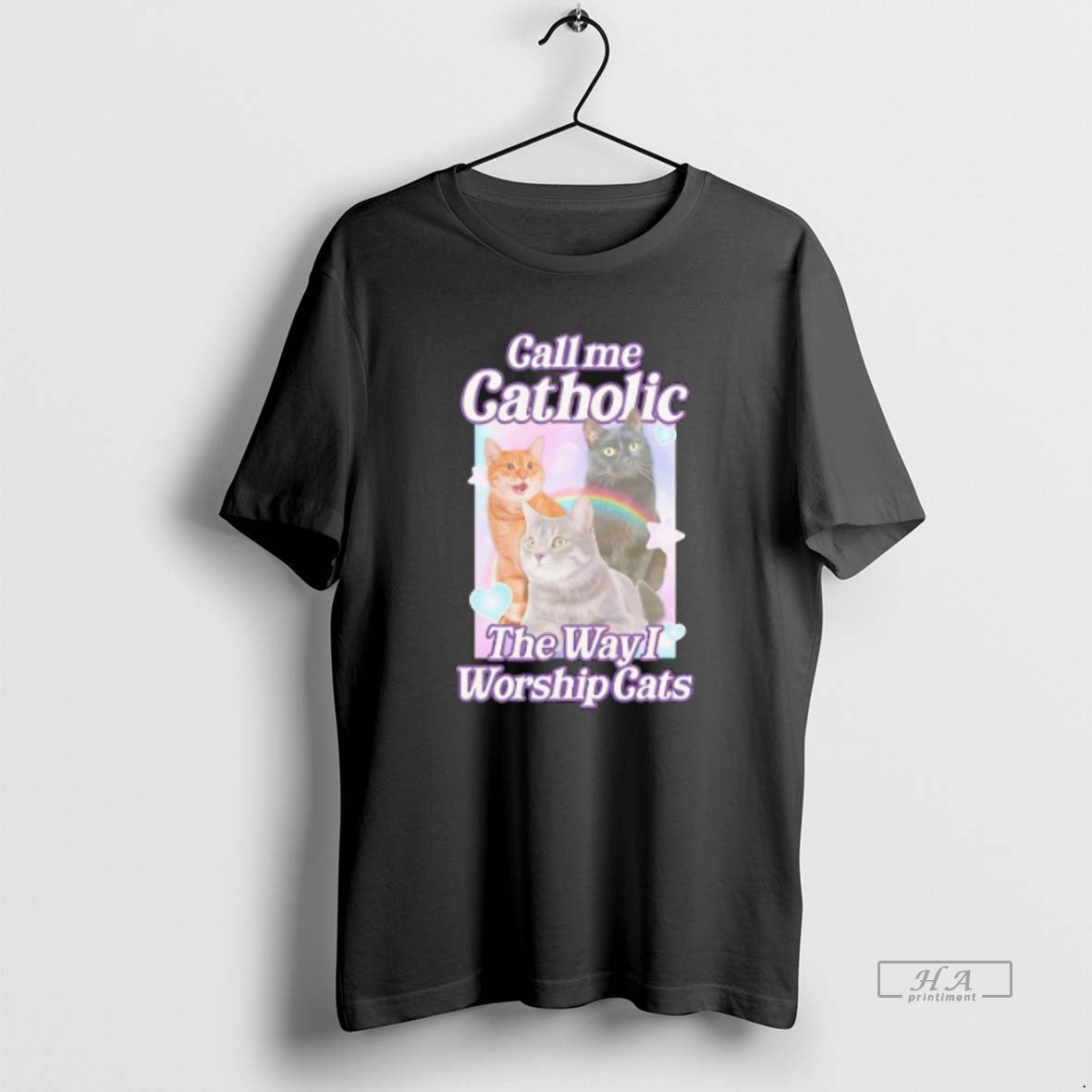 Official Call Me Catholic Way I Worship Cats T-Shirts, Hoodie, Sweatshirt - T-Shirt, Sweatshirt, Hoodie