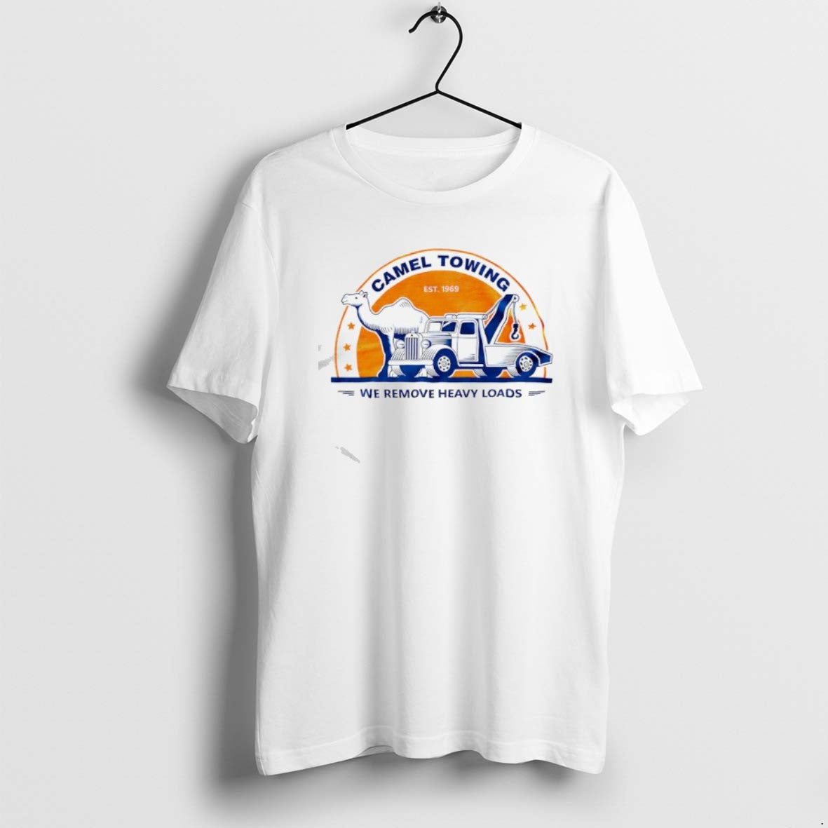 Official Camel Towing Est 1969 We Remove Heavy Loads T-Shirts, Hoodie, Sweatshirt - T-Shirt, Sweatshirt, Hoodie