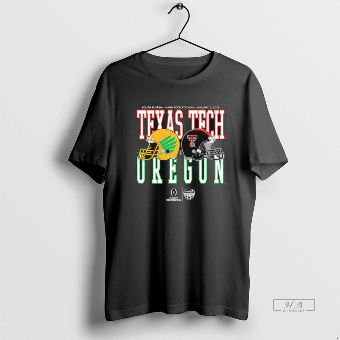 Official Capital One Orange Bowl January 1 2026 Oregon Vs Texas Tech Helmet Matchup T-Shirts, Hoodie, Sweatshirt - T-Shirt, Sweatshirt, Hoodie