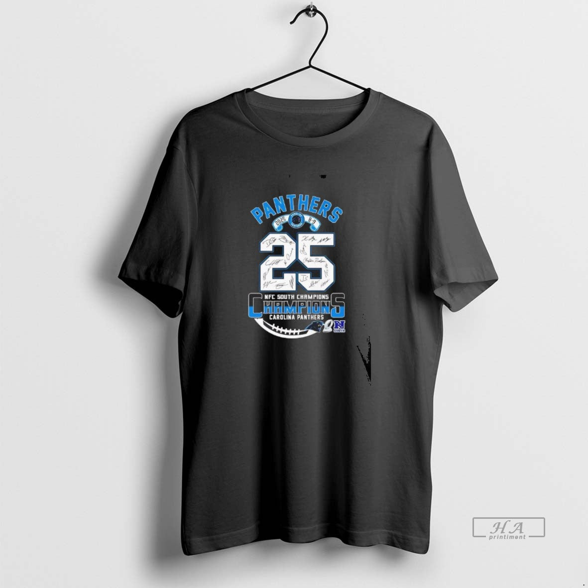 Official Carolina Panthers 2025 Perfect Season Nfc South Champions T-Shirts, Hoodie, Sweatshirt - T-Shirt, Sweatshirt, Hoodie