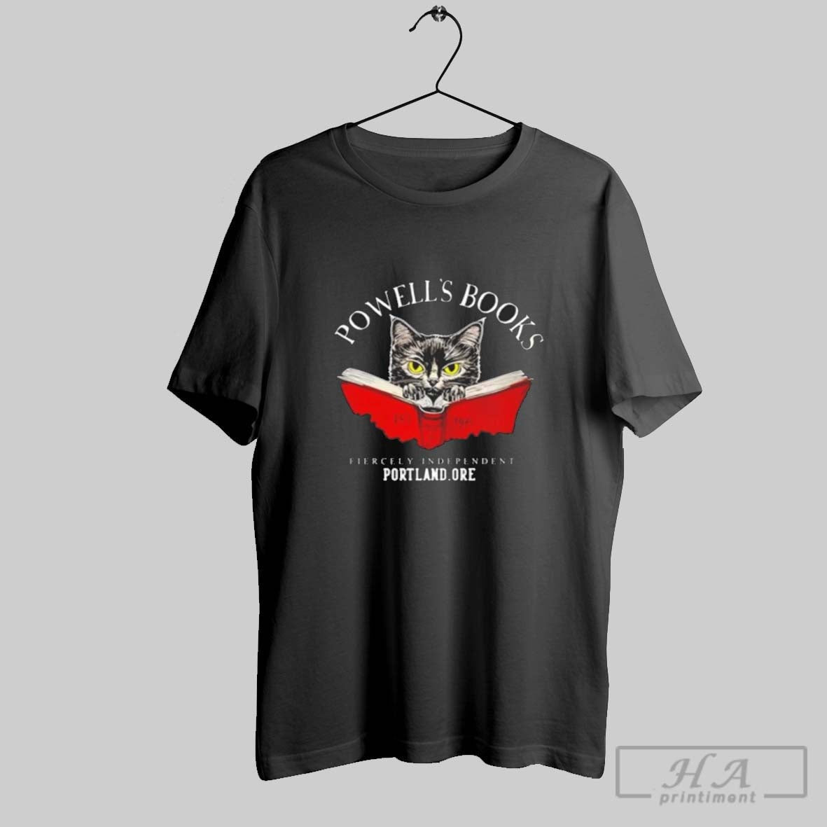 Official Cat Powells Books Fiercely Independent T-Shirts, Hoodie, Sweatshirt - T-Shirt, Sweatshirt, Hoodie