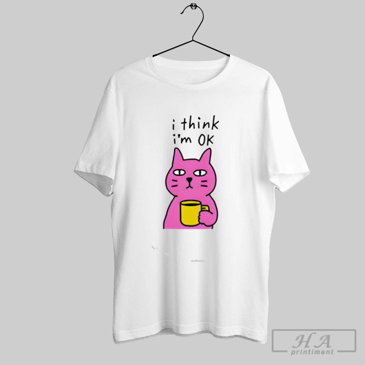 Official Cat I Think Im Ok T-Shirts, Hoodie, Sweatshirt - T-Shirt, Sweatshirt, Hoodie