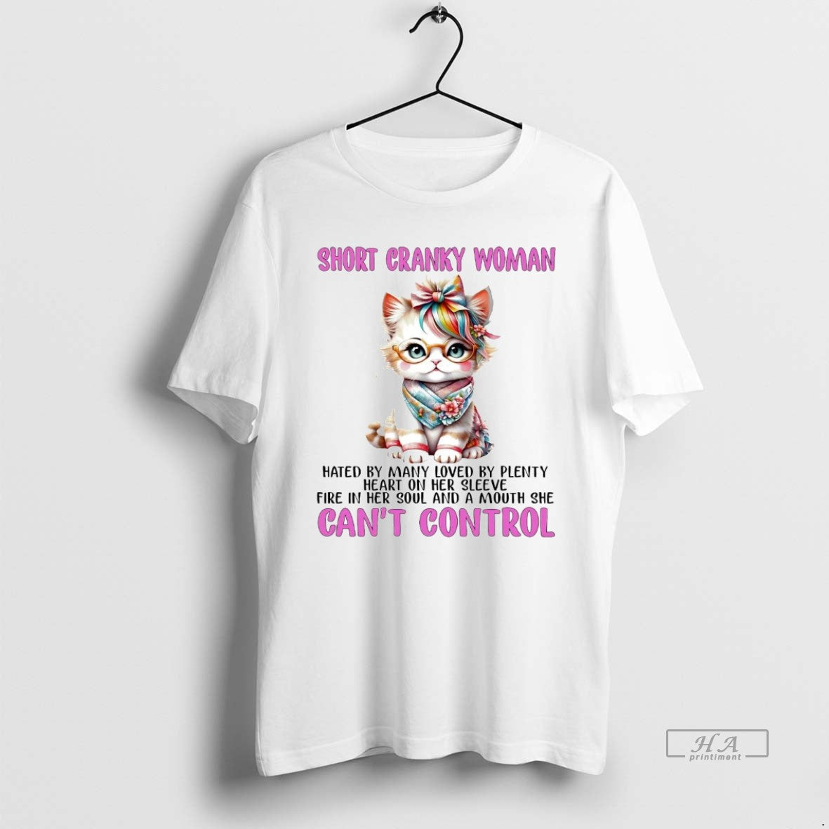 Official Cat Short Cranky Woman Fire Her Soul Mouth She Cant Control T-Shirts, Hoodie, Sweatshirt - T-Shirt, Sweatshirt, Hoodie