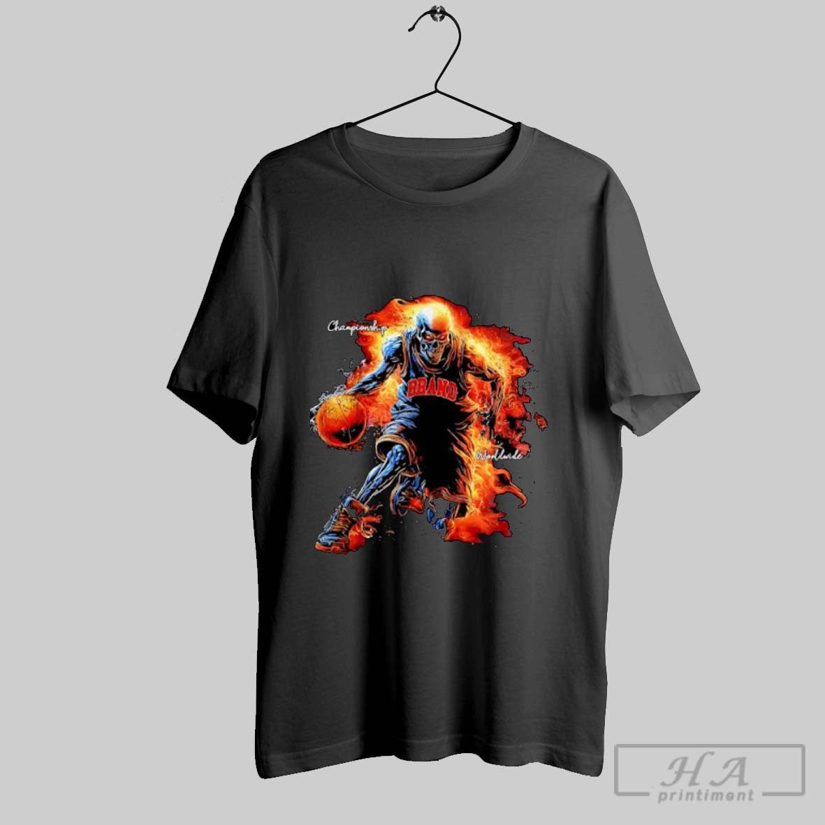Official Championship Worldwide Flaming Skeleton Basketball Player T-Shirts, Hoodie, Sweatshirt - T-Shirt, Sweatshirt, Hoodie