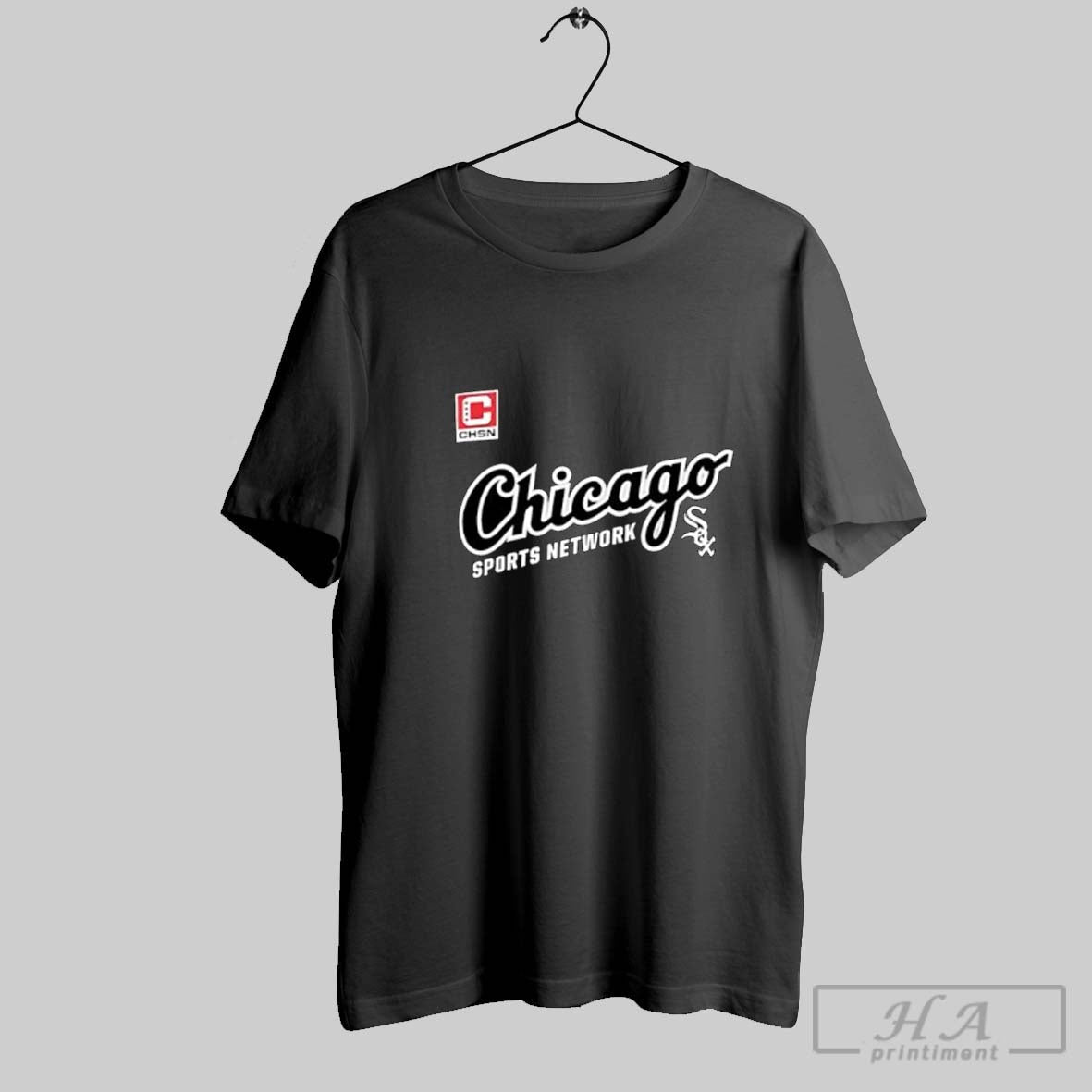 Official Chicago Sports Network White Sox Chsn Logo Posters Black T-Shirts, Hoodie, Sweatshirt - T-Shirt, Sweatshirt, Hoodie
