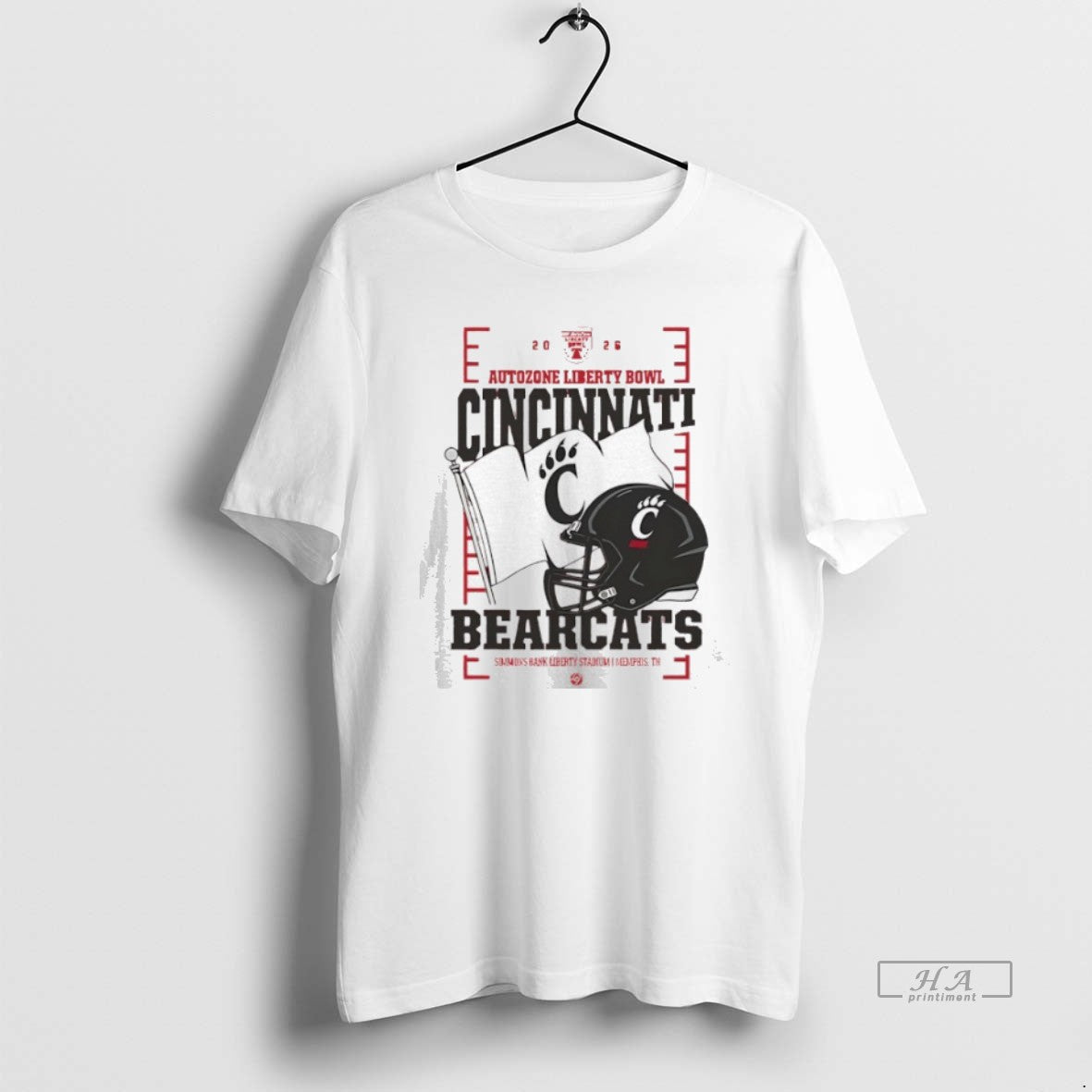 Official Cincinnati Bearcats 2026 Autozone Liberty Bowl Helmet T-Shirts, Hoodie, Sweatshirt - T-Shirt, Sweatshirt, Hoodie