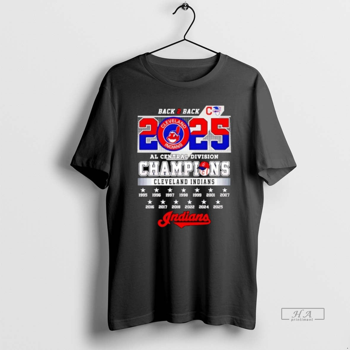 Official Cleveland Indians Back 2 Back Al Central Division Champions 2025 T-Shirts, Hoodie, Sweatshirt - T-Shirt, Sweatshirt, Hoodie