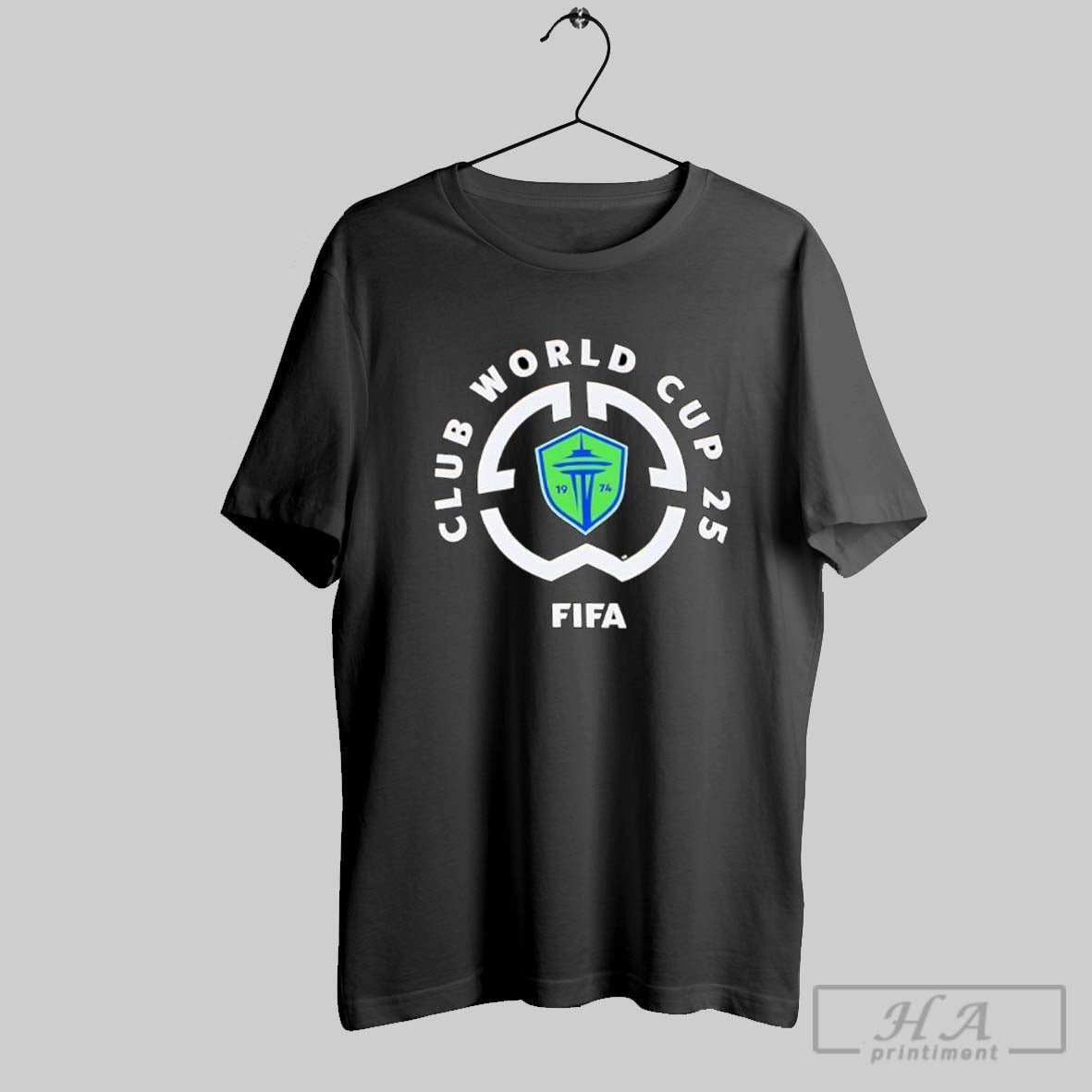 Official Club World Cup 25 Fifa Seattle Washington Space Needle Posters Black T-Shirts, Hoodie, Sweatshirt - T-Shirt, Sweatshirt, Hoodie