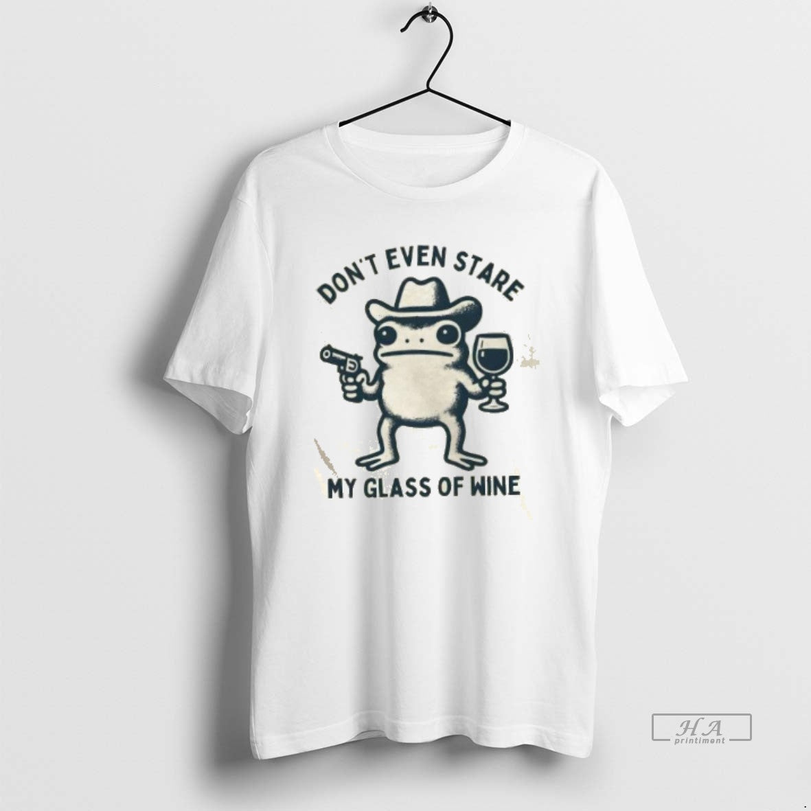Official Cowboy Frog Dont Even Stare My Glass Wine T-Shirts, Hoodie, Sweatshirt - T-Shirt, Sweatshirt, Hoodie