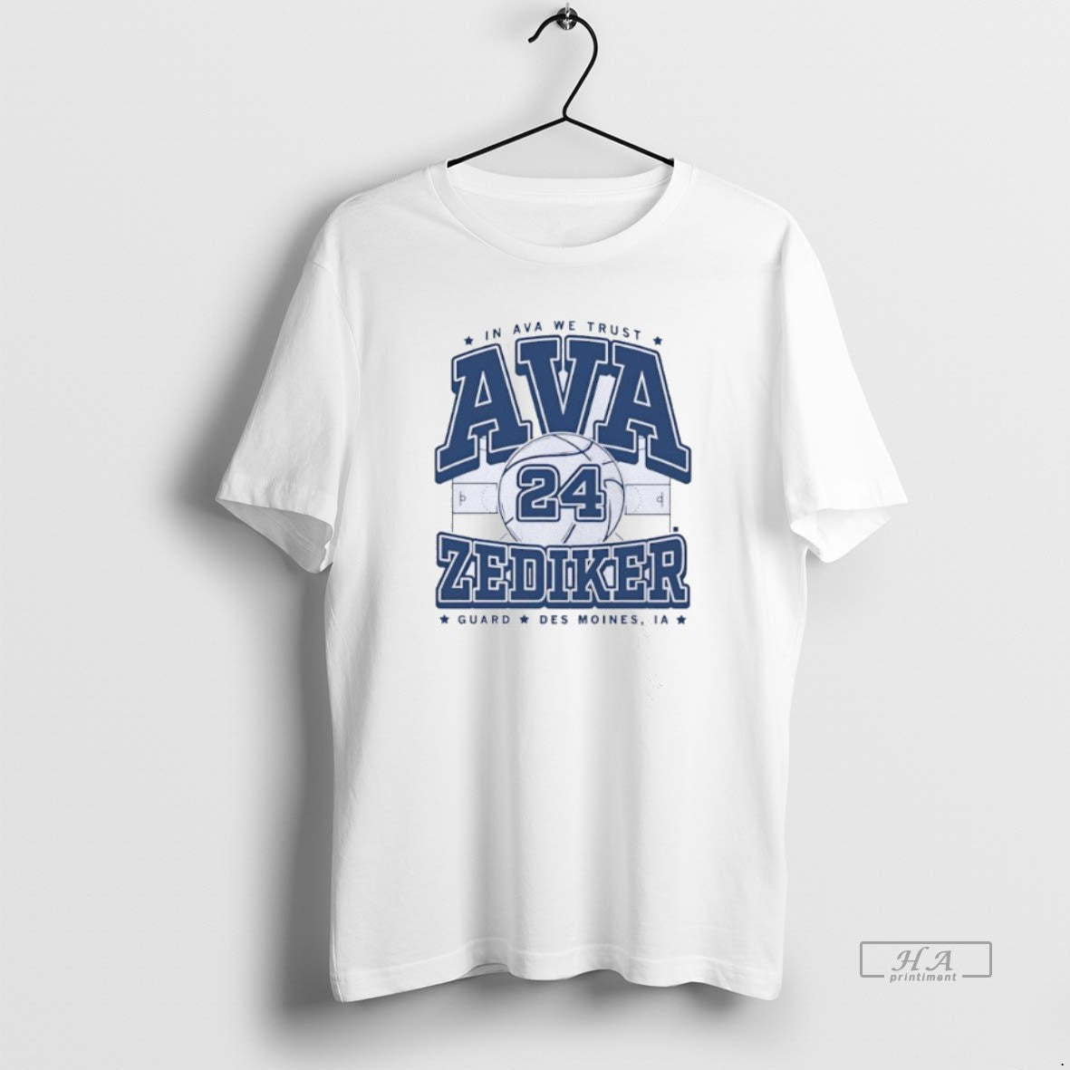 Official Creighton Bluejays Ava Zediker 24 We Trust T-Shirts, Hoodie, Sweatshirt - T-Shirt, Sweatshirt, Hoodie
