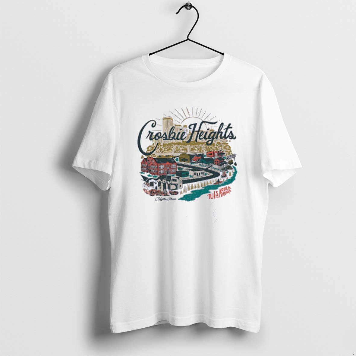 Official Crosbie Heights Tulsa Oklahoma Mythic Press T-Shirts, Hoodie, Sweatshirt - T-Shirt, Sweatshirt, Hoodie