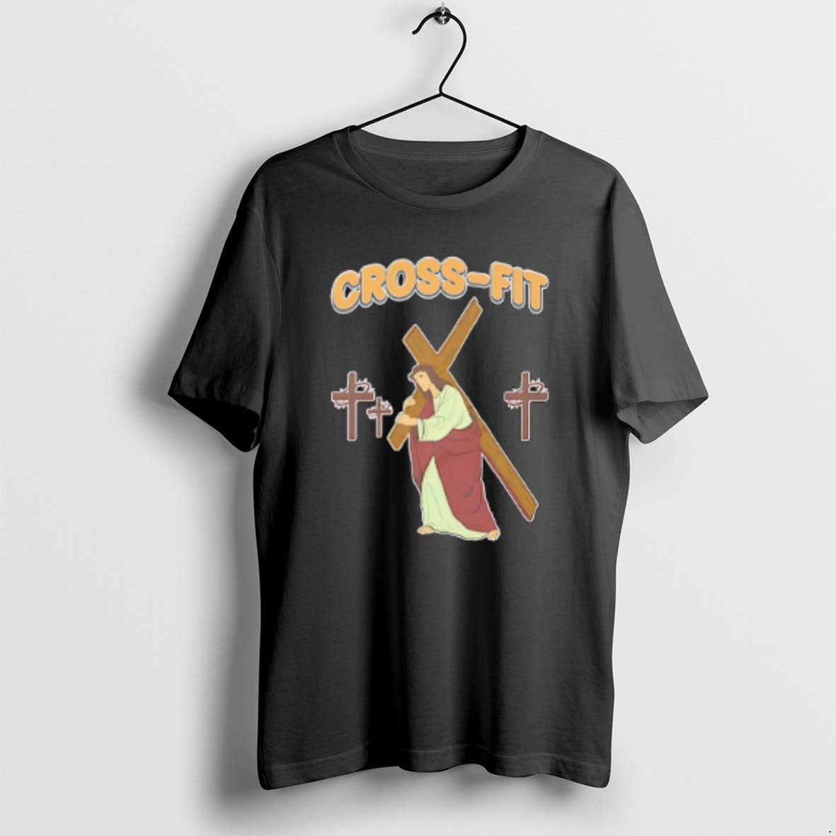 Official Cross Fit Jesus Carries Cross T-Shirts, Hoodie, Sweatshirt - T-Shirt, Sweatshirt, Hoodie
