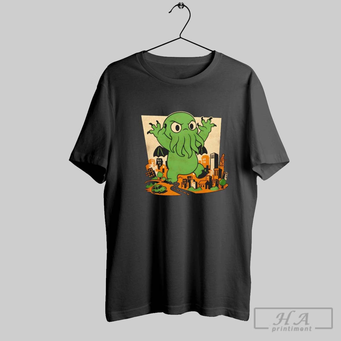 Official Cthulhu City Destruction T-Shirts, Hoodie, Sweatshirt - T-Shirt, Sweatshirt, Hoodie