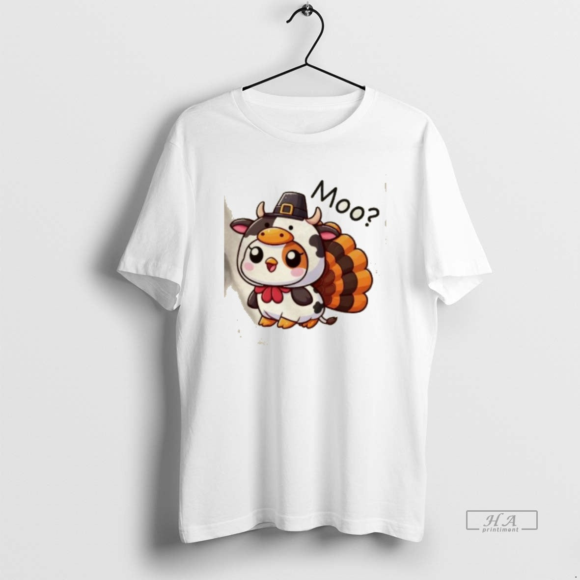 Official Cute Turkey Cow Moo Funny Thanksgiving T-Shirts, Hoodie, Sweatshirt - T-Shirt, Sweatshirt, Hoodie